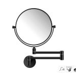 Μεγεθυντικός Καθρέπτης 2 Όψεων x5 Sanco Black Mat MR-811-M116