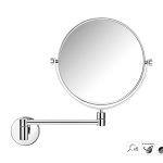 Μεγεθυντικός Καθρέπτης 2 Όψεων x5 Sanco Chrome MR-811-A03