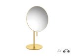 Μεγεθυντικός Καθρέπτης x3 Sanco Golden brass brushed MR-703-PVD-02BR
