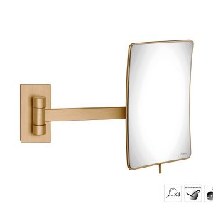 Μεγεθυντικός Καθρέπτης x3 Sanco Warm bronze brushed MR-305-PVD-01BR