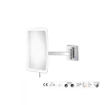 Μεγεθυντικός Καθρέπτης x3 με LED Sanco Chrome MRLED-305-A03