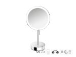 Μεγεθυντικός Καθρέπτης x3 με LED Sanco Chrome MRLED-903-A03