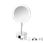Μεγεθυντικός Καθρέπτης x3 με LED Sanco Chrome MRLED-903-A03