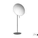 Μεγεθυντικός Καθρέπτης x5 Sanco Anthracite grained MR-766-M118