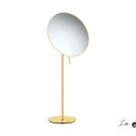 Μεγεθυντικός Καθρέπτης x5 Sanco Golden brass brushed MR-766-PVD-02BR