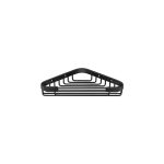 Σπογγοθήκη Sanco Black mat 006-M116