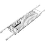 Σπογγοθήκη Μπανιέρας Ρυθμιζόμενη Sanco Chrome 0151-A03