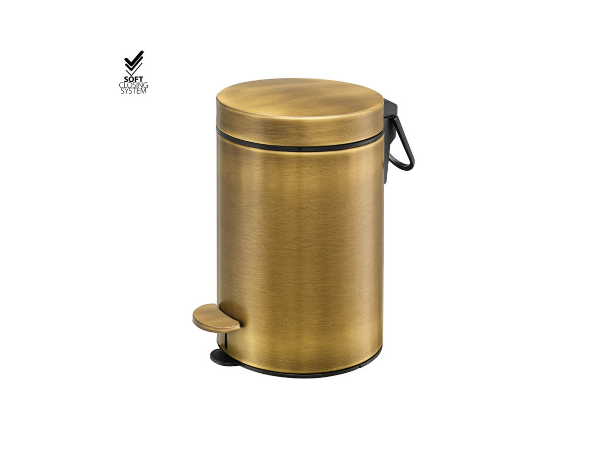 Χαρτοδοχείο Sanco Soft-Close 3Lt Bronze mat 90603-M25