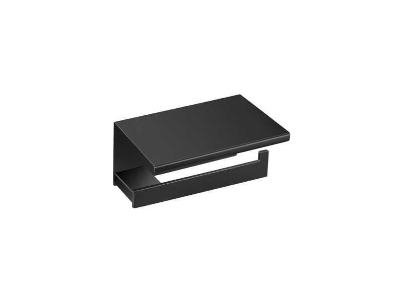 Χαρτοθήκη με Καπάκι Sanco Monogramm Black mat 120407-M116
