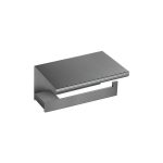 Χαρτοθήκη με Καπάκι Sanco Monogramm Gun metal brushed 120407-PVD-05BR