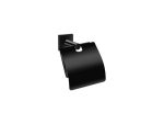 Χαρτοθήκη με Καπάκι Sanco Tempo Black mat 14017-M116