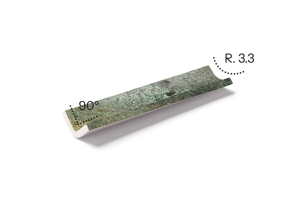 Εσωτερικό Προφίλ Μετάβασης CI00 Tropic Mayor Ceramica 5,5×25 cm-
