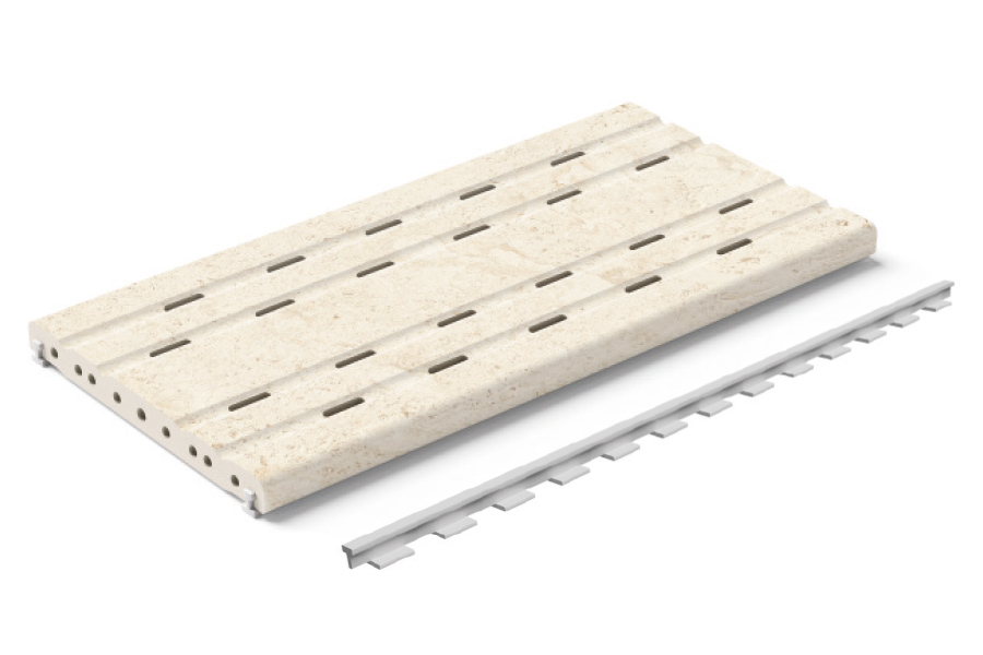 Σχάρα RJ25 Coralina Mayor Ceramica 24,5×50×2,2 cm