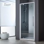 Ανοιγόμενη Πόρτα Ντουζιέρας Devon Flow Pivot 70×195 cm Chrome PF70C-100