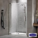 Ανοιγόμενη Πόρτα Ντουζιέρας Devon Primus Plus Pivot + Infill 100×195 cm Chrome PIR100C-100