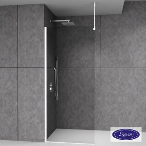Βραχίονας Οροφής 100cm IWIS για στήριξη White Matt VSA-300