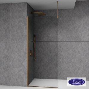Βραχίονας Οροφής 100εκ. για στήριξη οροφής Bronze Brushed VSA-221