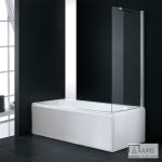 Διαχωριστικό Μπανιέρας 70cm Axis Clear Chrome WBX70T-100
