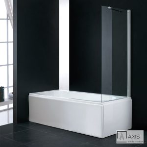 Διαχωριστικό Μπανιέρας 70cm Axis Clear Chrome WBX70T-100
