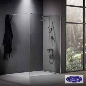 Διαχωριστικό ντουζιέρας Devon IWIS Walk-in 70×220cm Chrome IWH70C-100