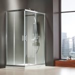 Καμπίνα Ντουζιέρας Axis Corner Entry 72×90×185 cm (69-71 × 87-89) Chrome CX7290C-100