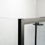 Καμπίνα Ντουζιέρας Devon Flow Slider 1+1 100×195cm Black Matt - Image 5