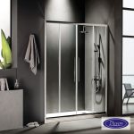 Καμπίνα Ντουζιέρας Devon Flow Slider 2+2 160×195cm Chrome SL2F160C-100
