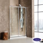 Καμπίνα Ντουζιέρας Devon Primus Plus Slider 1+1 100×195cm Chrome SLT100C-100