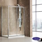 Καμπίνα Ντουζιέρας Devon Primus Plus Slider 1+1 130×195cm Chrome - Image 2