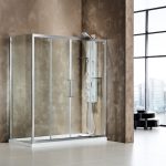 Καμπίνα Ντουζιέρας Devon Primus Plus Slider 2+2 150×195cm Chrome - Image 2