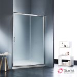 Καμπίνα Ντουζιέρας Starlet Slider 1+1 100×180cm Fabric Chrome SLS-100F-100