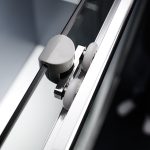 Καμπίνα Ντουζιέρας Starlet Slider 1+1 100×180cm Fabric Chrome - Image 4