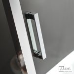 Καμπίνα Ντουζιέρας Ημικυκλική Axis Quadrant 80×80 cm (77-79 × 77-79) Chrome - Image 2